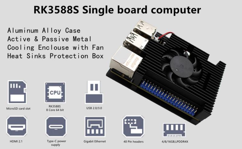 ข้อมูลเบื้องต้นเกี่ยวกับบอร์ดพัฒนา Rockchip RK3588S